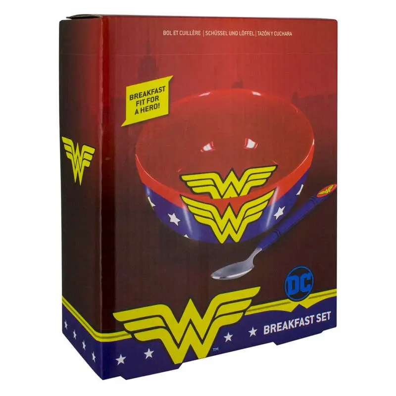 DC Comics Wonder Woman breakfast set product photo