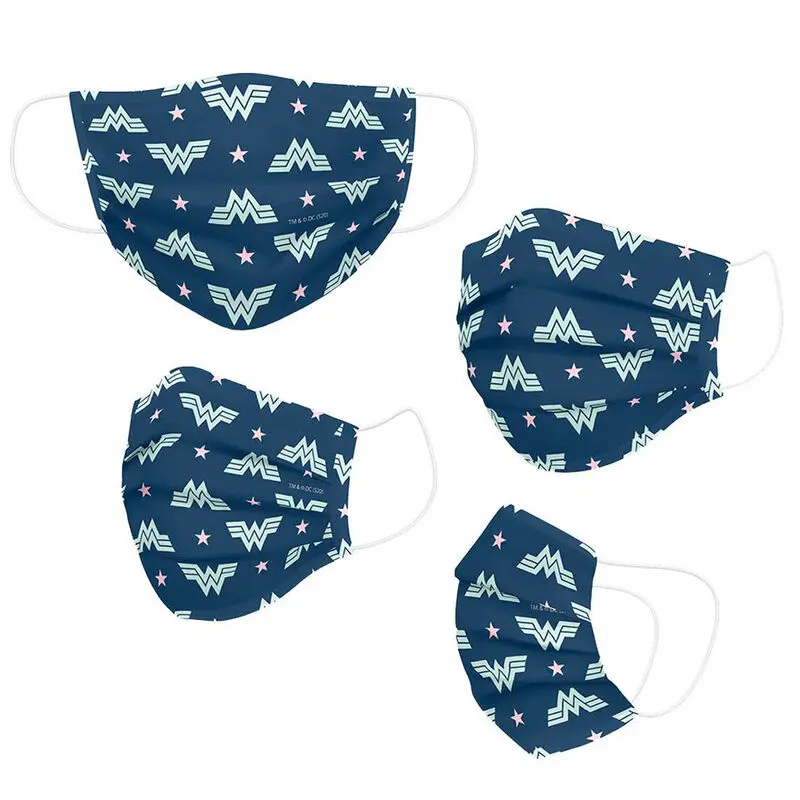 Wonder Woman Face Mask Logo product photo
