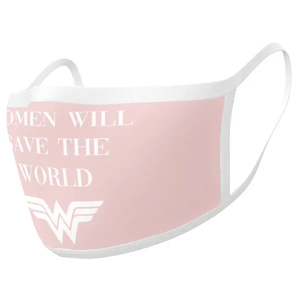 Wonder Woman Face Masks 2-Pack Save the World product photo