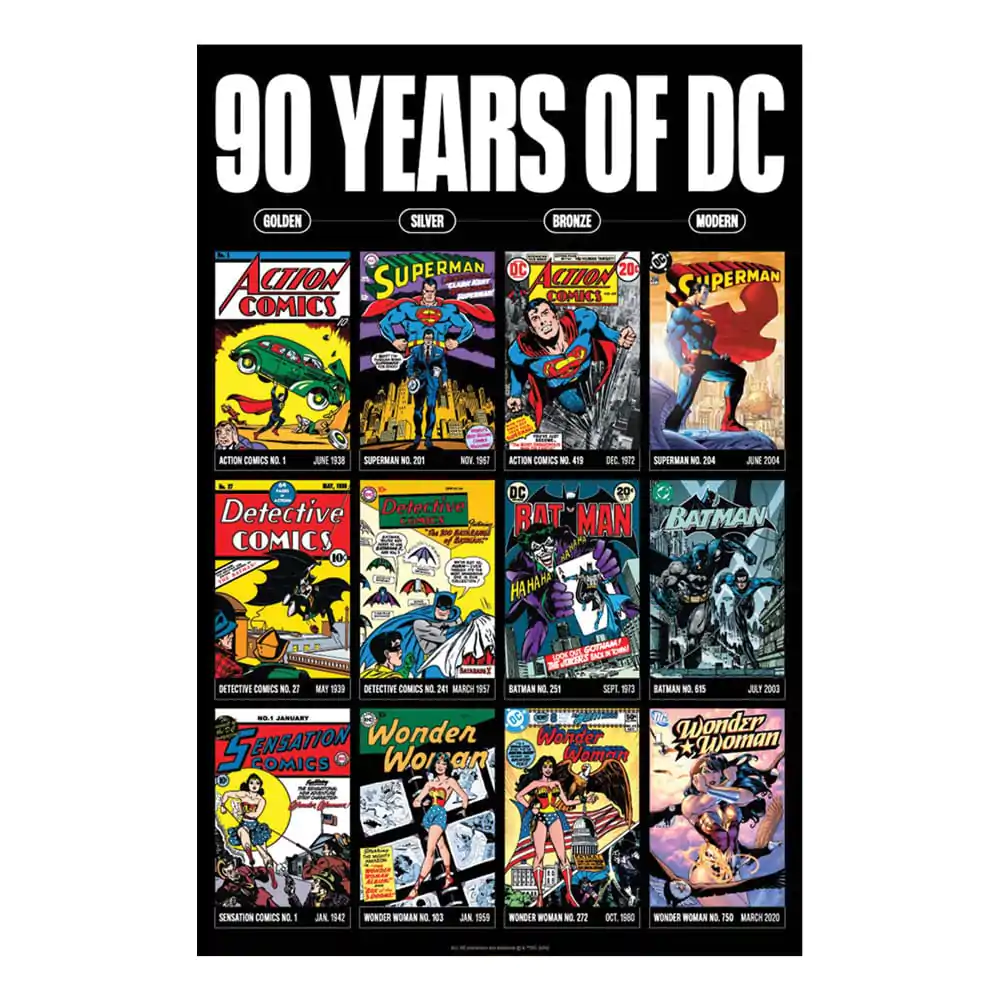 DC Comis Art Print 90 Years Limited Edition 42 x 30 cm product photo