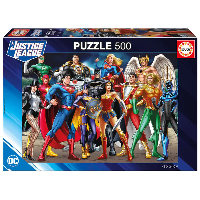 DC Comis Justice League puzzle 500pcs product photo