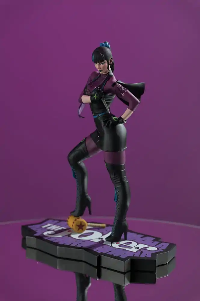 DC Direct Statue 1/10 The Joker Purple Craze: Punchline by Stanley &quot;Artgerm&quot; Lau Limited Edition 19 cm product photo