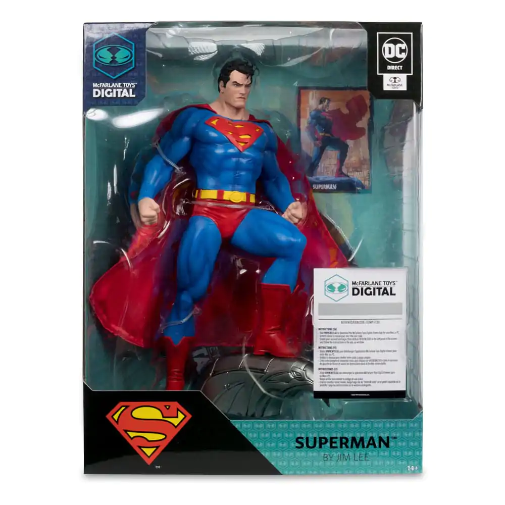 DC Direct PVC Statue 1/6 Superman by Jim Lee (McFarlane Digital) 25 cm termékfotó