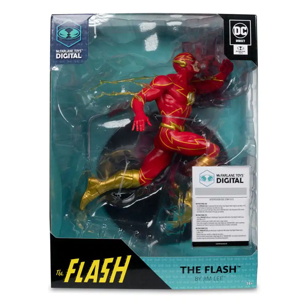 DC Direct PVC Statue 1/6 The Flash by Jim Lee (McFarlane Digital) 20 cm product photo