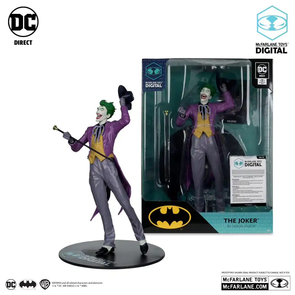 DC Direct PVC Statue 1/6 The Joker by Jason Fabok (McFarlane Digital) 29 cm product photo