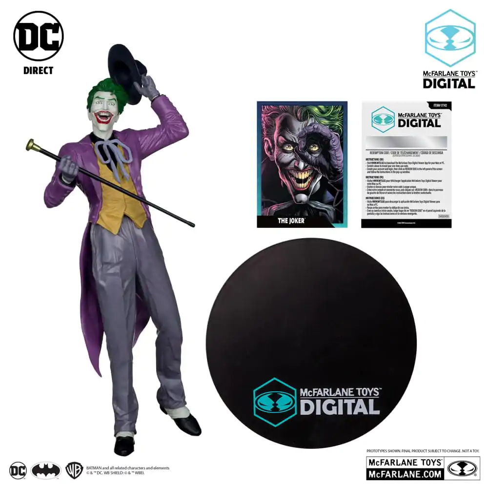 DC Direct PVC Statue 1/6 The Joker by Jason Fabok (McFarlane Digital) 29 cm product photo