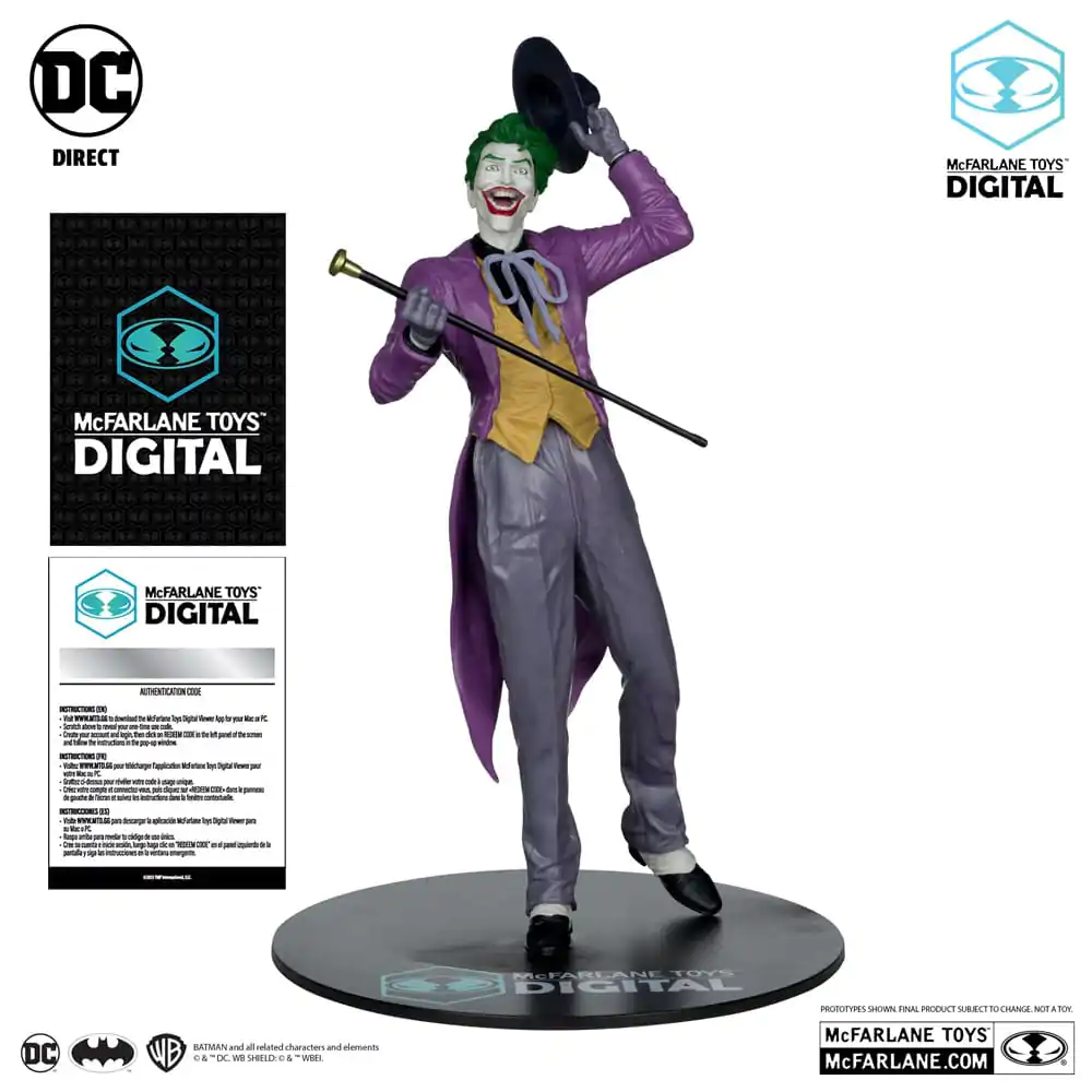 DC Direct PVC Statue 1/6 The Joker by Jason Fabok (McFarlane Digital) 29 cm product photo