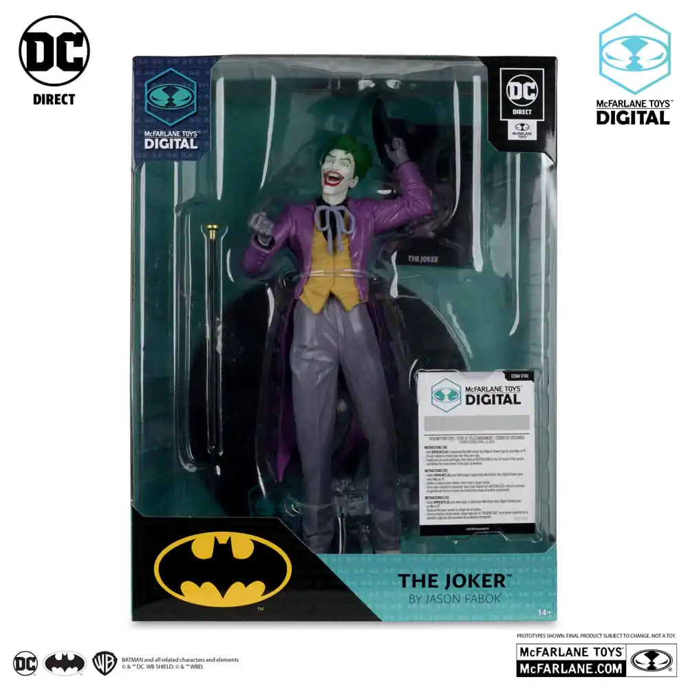 DC Direct PVC Statue 1/6 The Joker by Jason Fabok (McFarlane Digital) 29 cm product photo