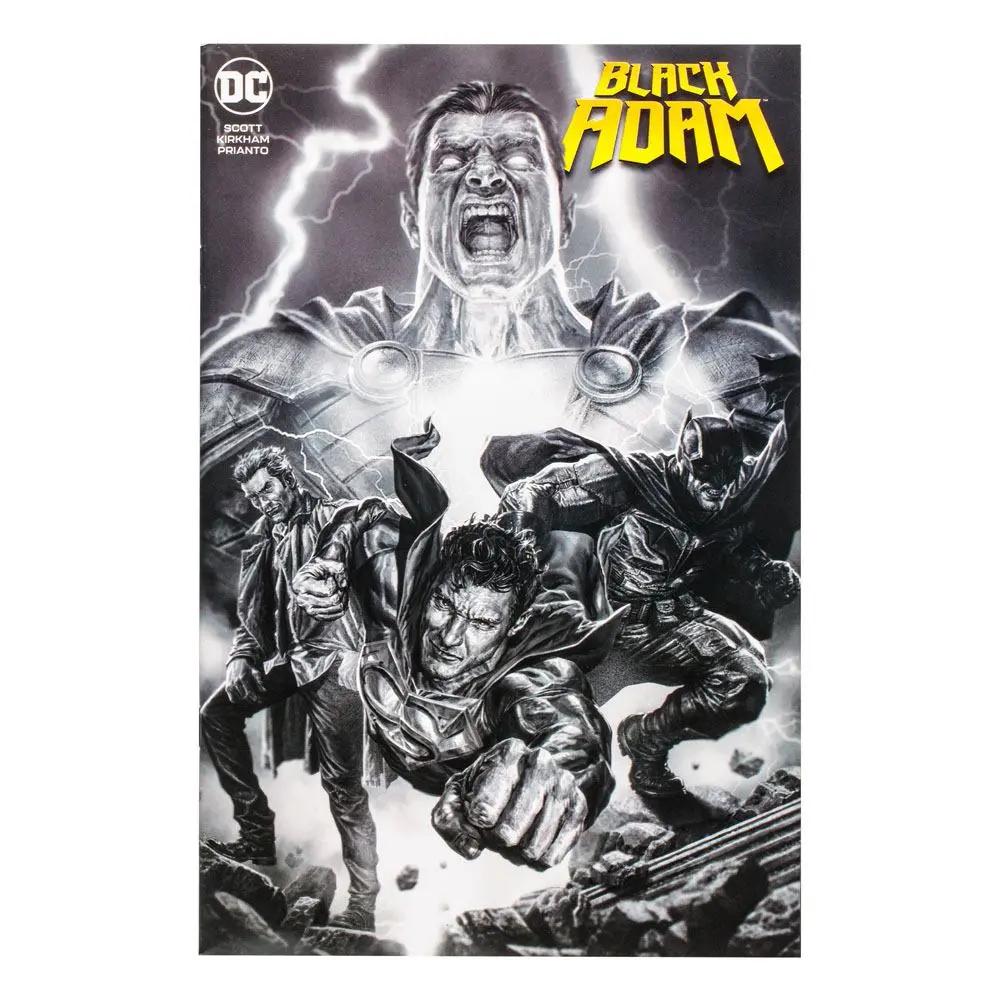 DC Direct Action Figure Black Adam Batman Line Art Variant (Gold Label) (SDCC) 18 cm product photo