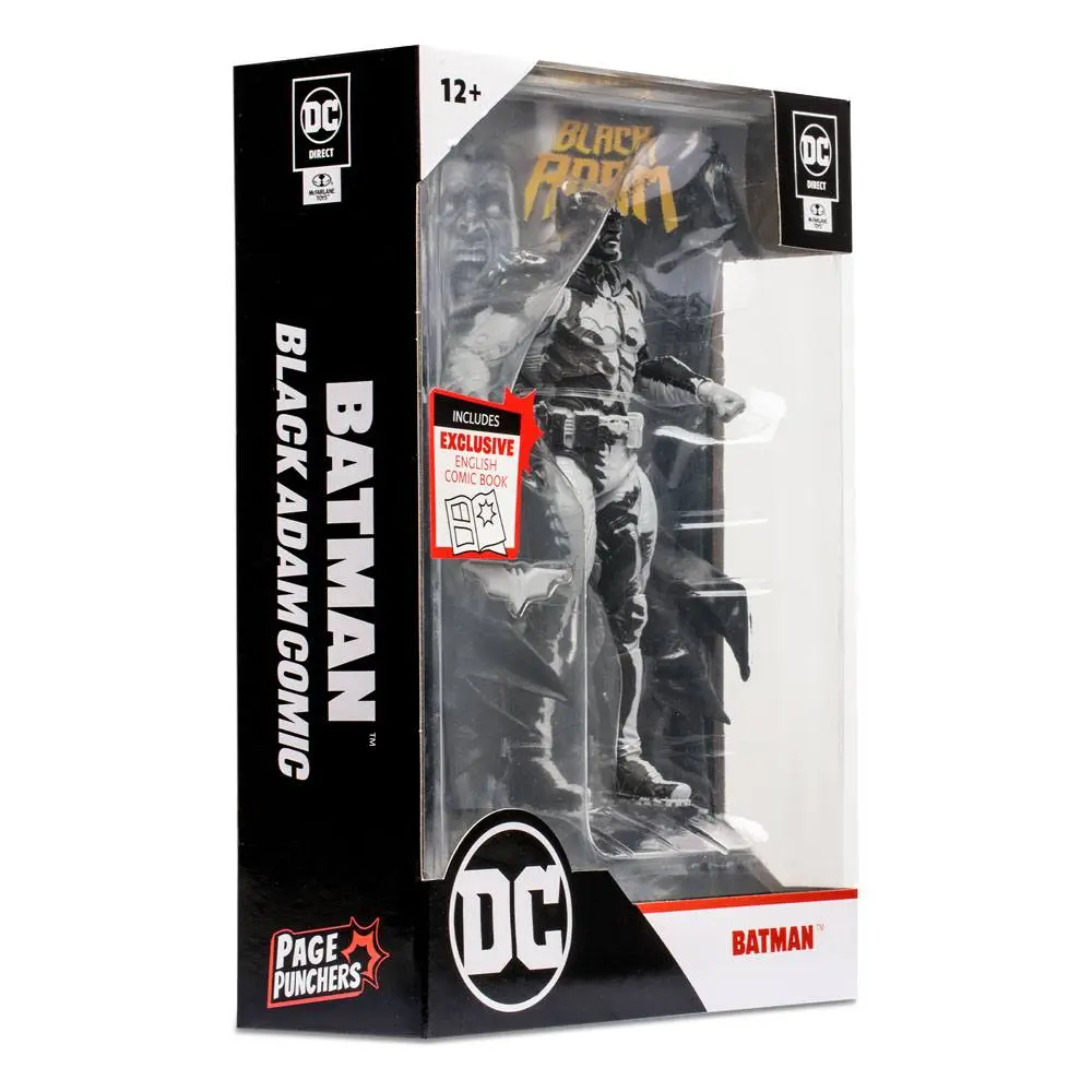 DC Direct Action Figure Black Adam Batman Line Art Variant (Gold Label) (SDCC) 18 cm product photo