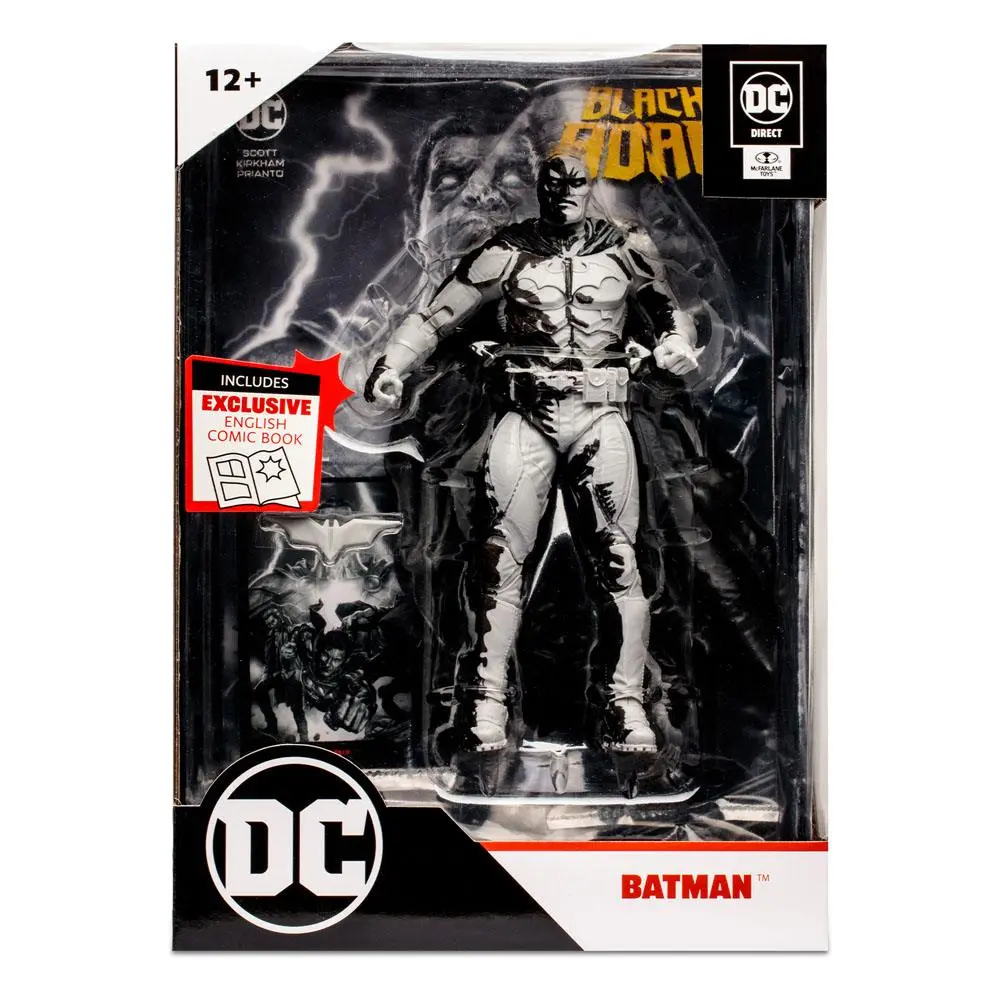 DC Direct Action Figure Black Adam Batman Line Art Variant (Gold Label) (SDCC) 18 cm product photo