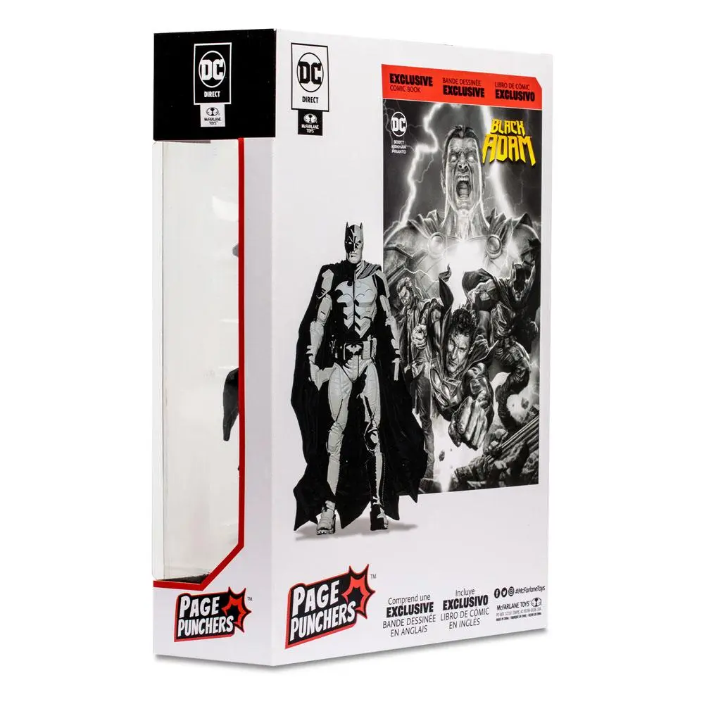 DC Direct Action Figure Black Adam Batman Line Art Variant (Gold Label) (SDCC) 18 cm product photo
