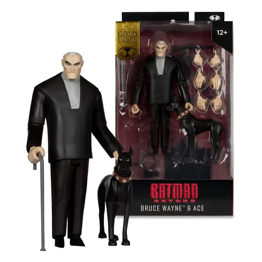 DC Direct Action Figure Bruce Wayne &amp; Ace (Batman Beyond) Gold Label 15 cm product photo