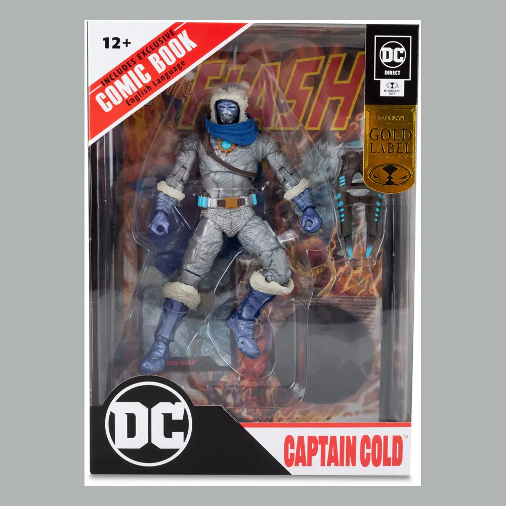 DC Direct Action Figure Captain Cold Variant (Gold Label) (The Flash) 18 cm termékfotó