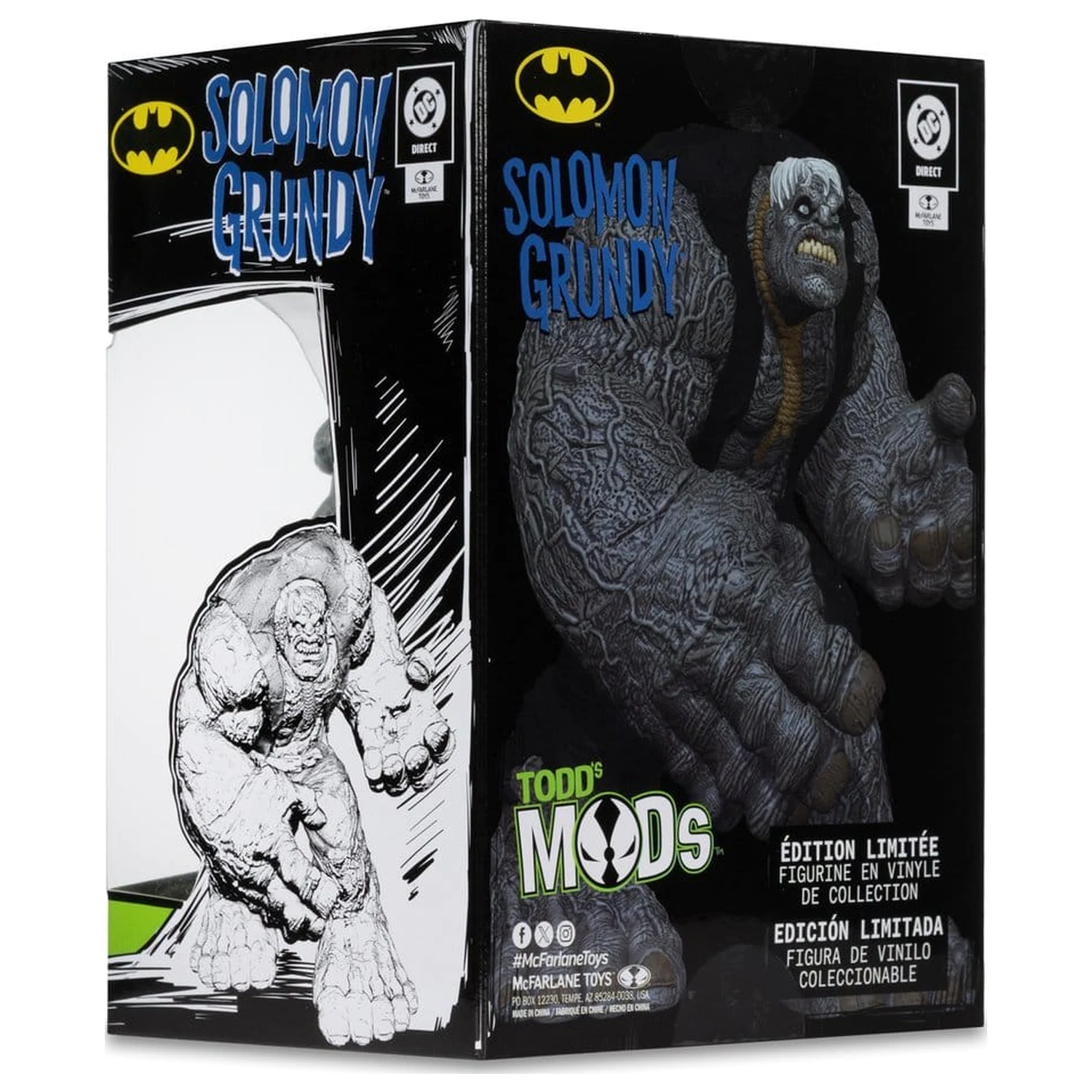 DC Direct Collector Vinyl Statue Solomon Grundy (Limited Edition Todd's Mods) 11 cm  product photo