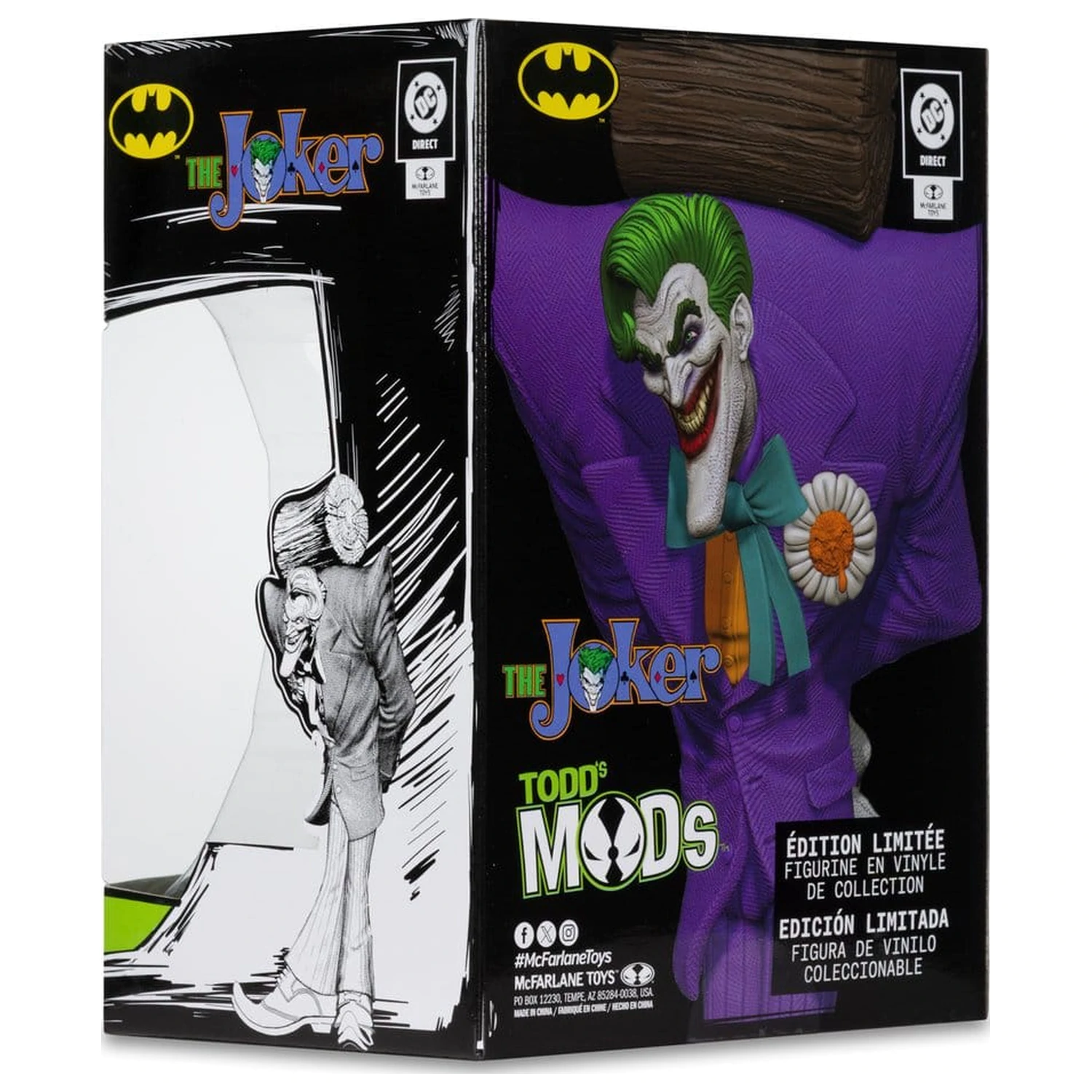 DC Direct Collector Vinyl Statue The Joker (Limited Edition Todd's Mods) 13 cm  product photo