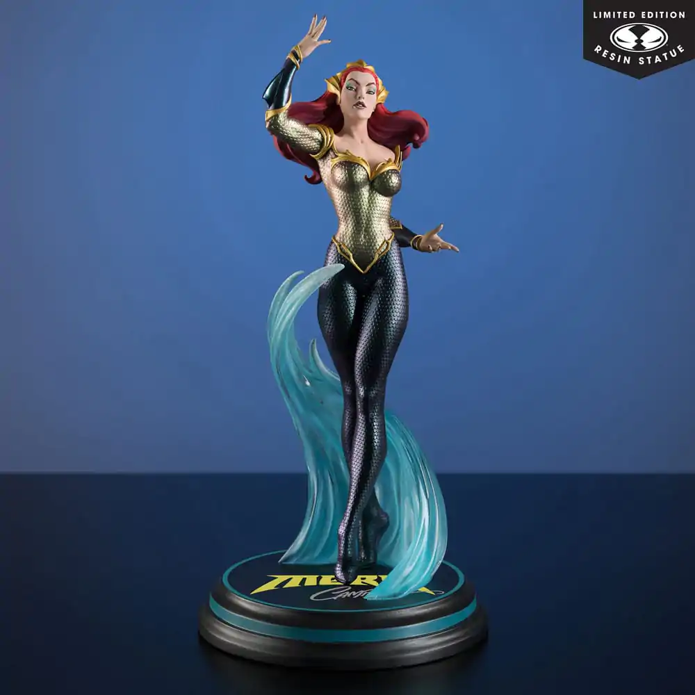 DC Direct Cover Girls Statue 1/8 Mera by J. Scott Campbell 26 cm product photo