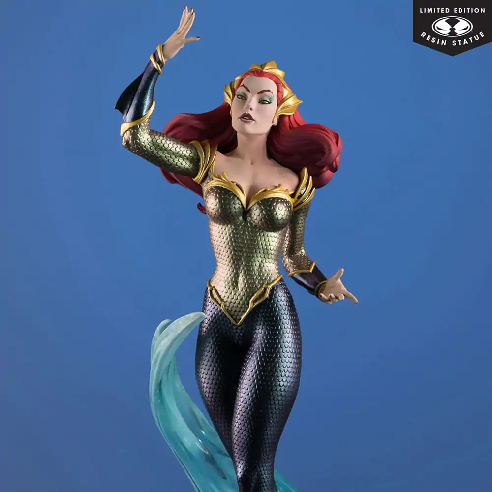 DC Direct Cover Girls Statue 1/8 Mera by J. Scott Campbell 26 cm product photo