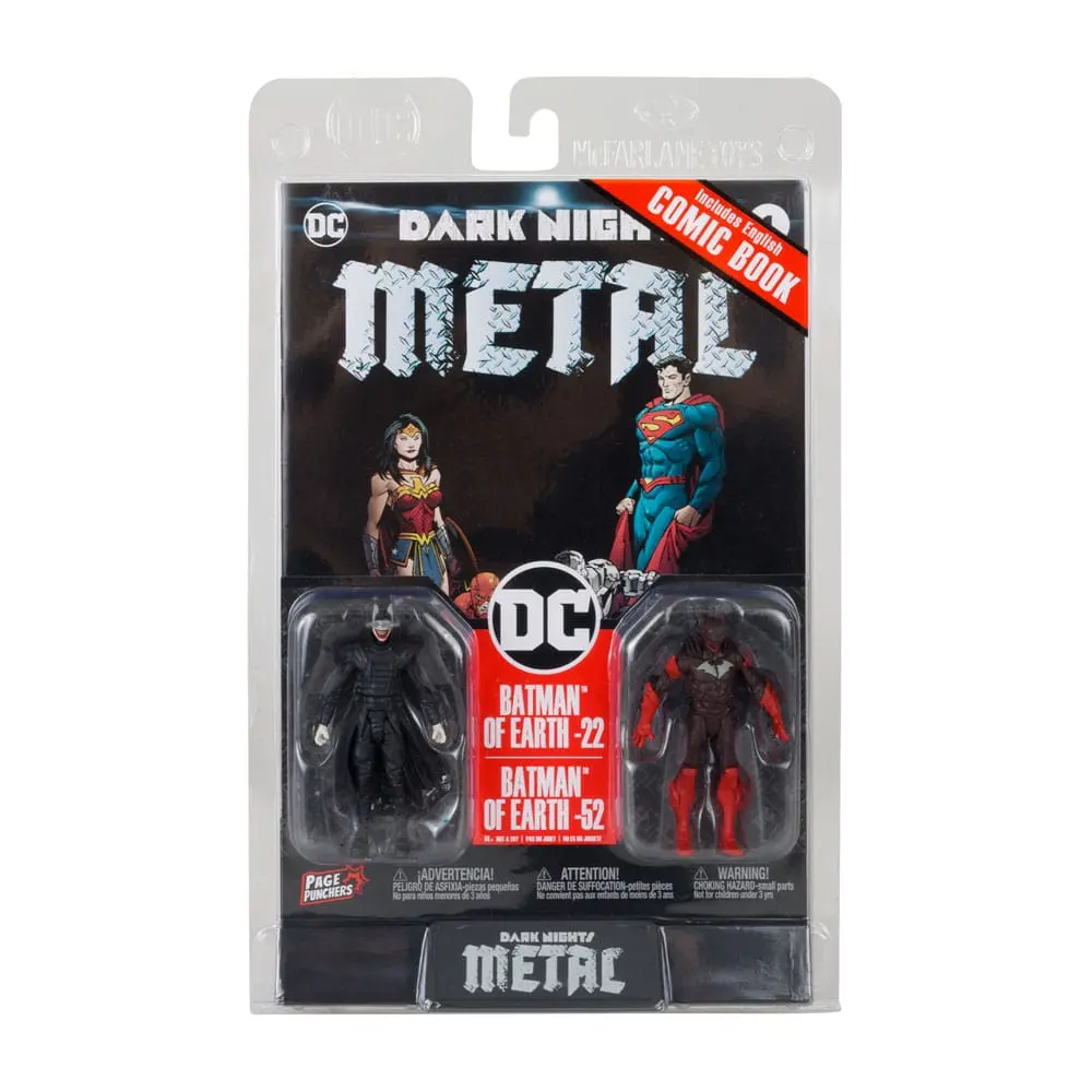 DC Direct Gaming Action Figures Batman Who Laughs & Red Death (Dark Nights Metal #1) 8 cm termékfotó