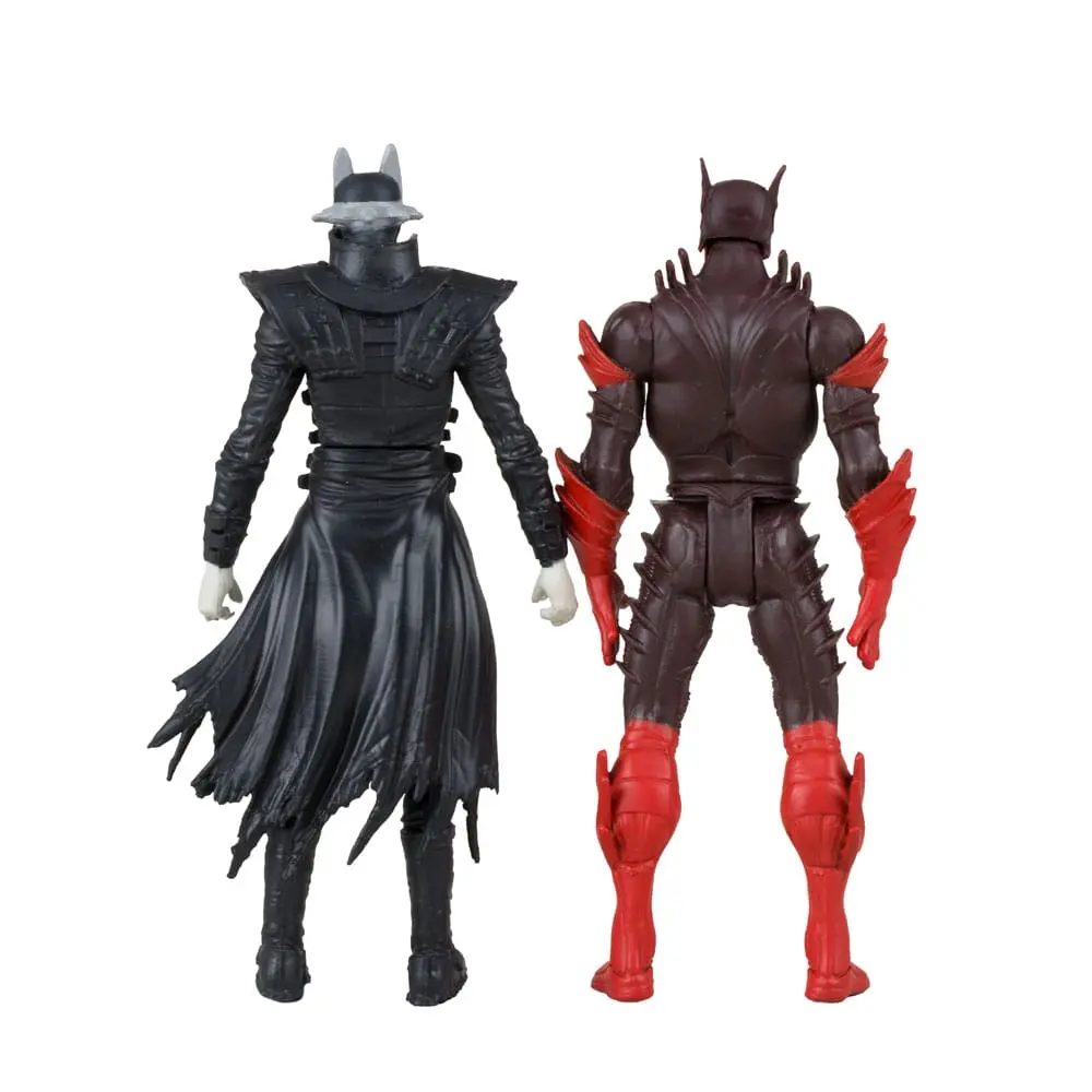 DC Direct Gaming Action Figures Batman Who Laughs & Red Death (Dark Nights Metal #1) 8 cm termékfotó