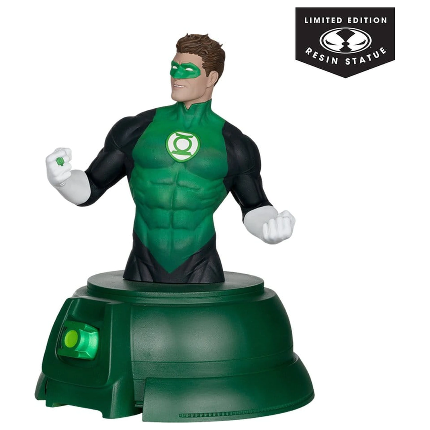 DC Direct Green Lantern Bust 1/1  Hal Jordan with Power Ring Prop Replica (Gold Label) 26 cm product photo