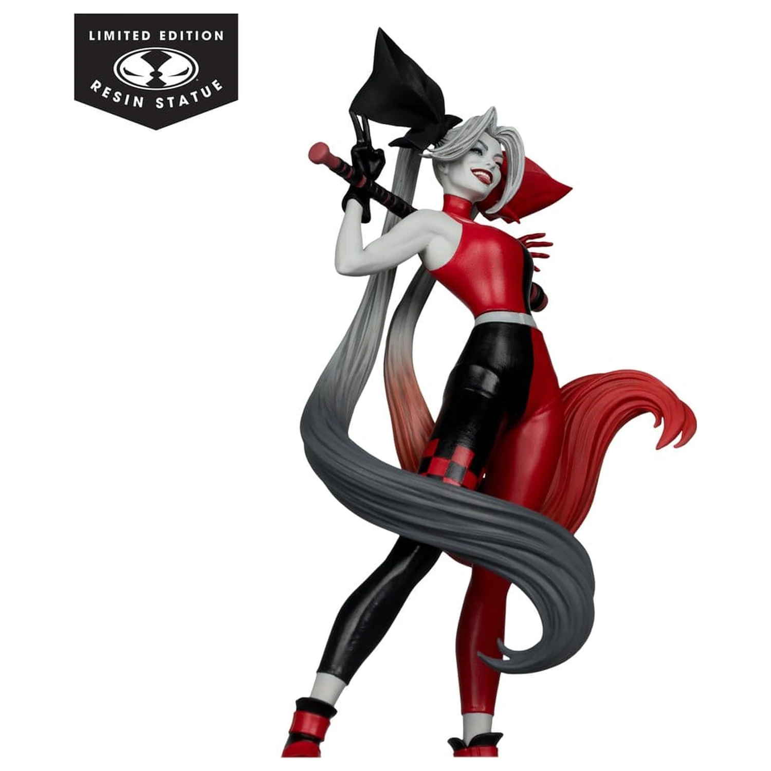DC Direct Harley Quinn: Red, White & Black Statue 1/10 Harley Quinn by Alex Garner 21 cm product photo