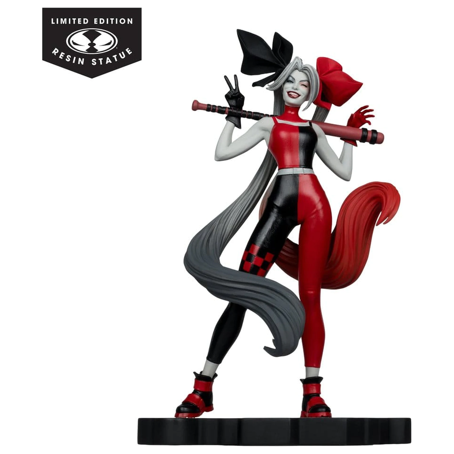 DC Direct Harley Quinn: Red, White & Black Statue 1/10 Harley Quinn by Alex Garner 21 cm product photo
