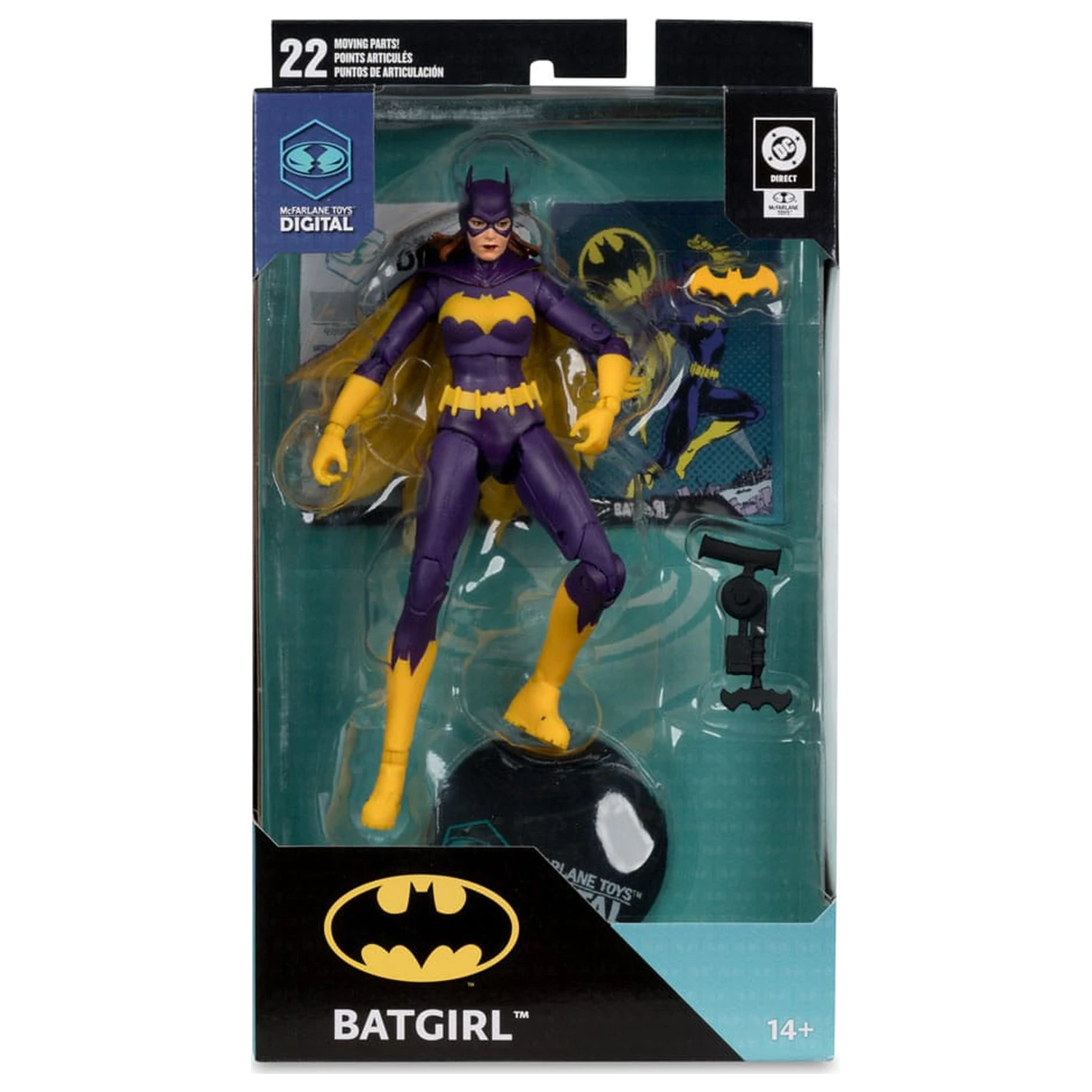 DC Direct McFarlane Toys Digital Action Figure Batgirl (DC Classics) 18 cm product photo