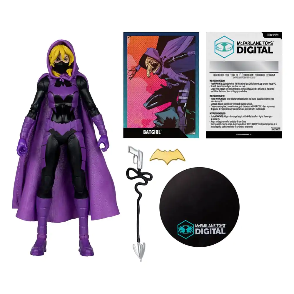 DC Direct McFarlane Toys Digital Action Figure Batgirl Stephanie Brown (Batgirls) 17 cm product photo