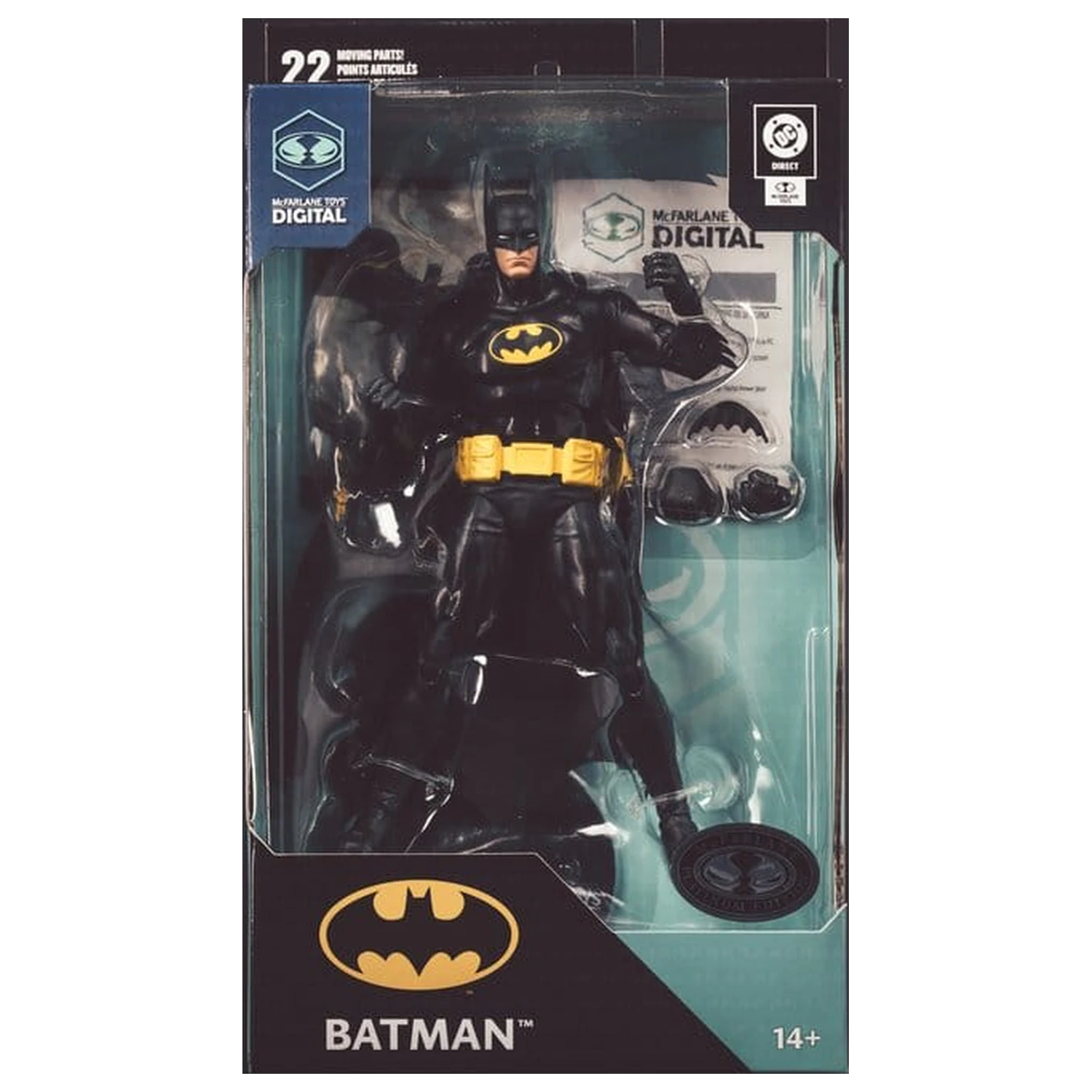 DC Direct McFarlane Toys Digital Action Figure Batman (No Man's Land) (Platinum Edition) 18 cm product photo