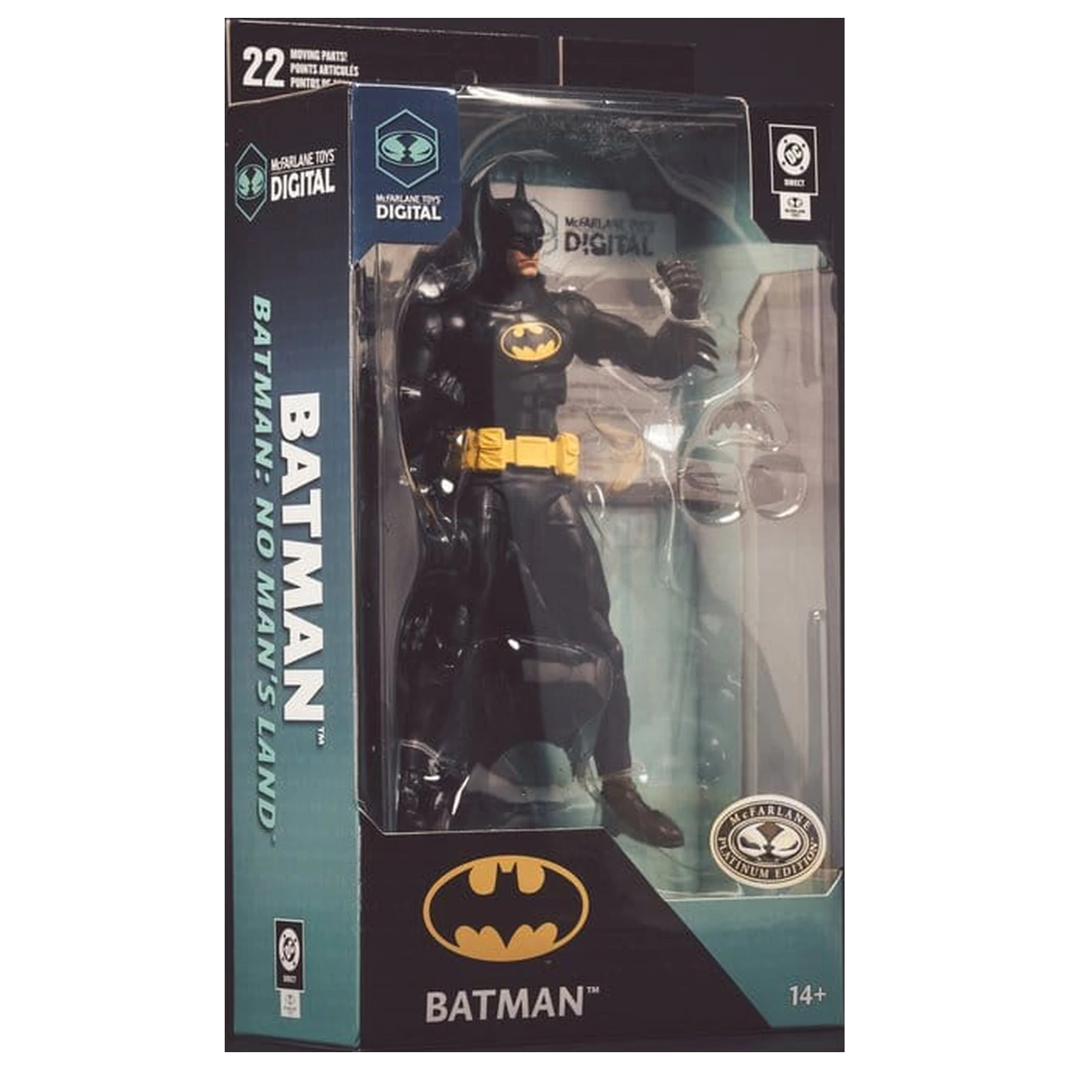 DC Direct McFarlane Toys Digital Action Figure Batman (No Man's Land) (Platinum Edition) 18 cm product photo