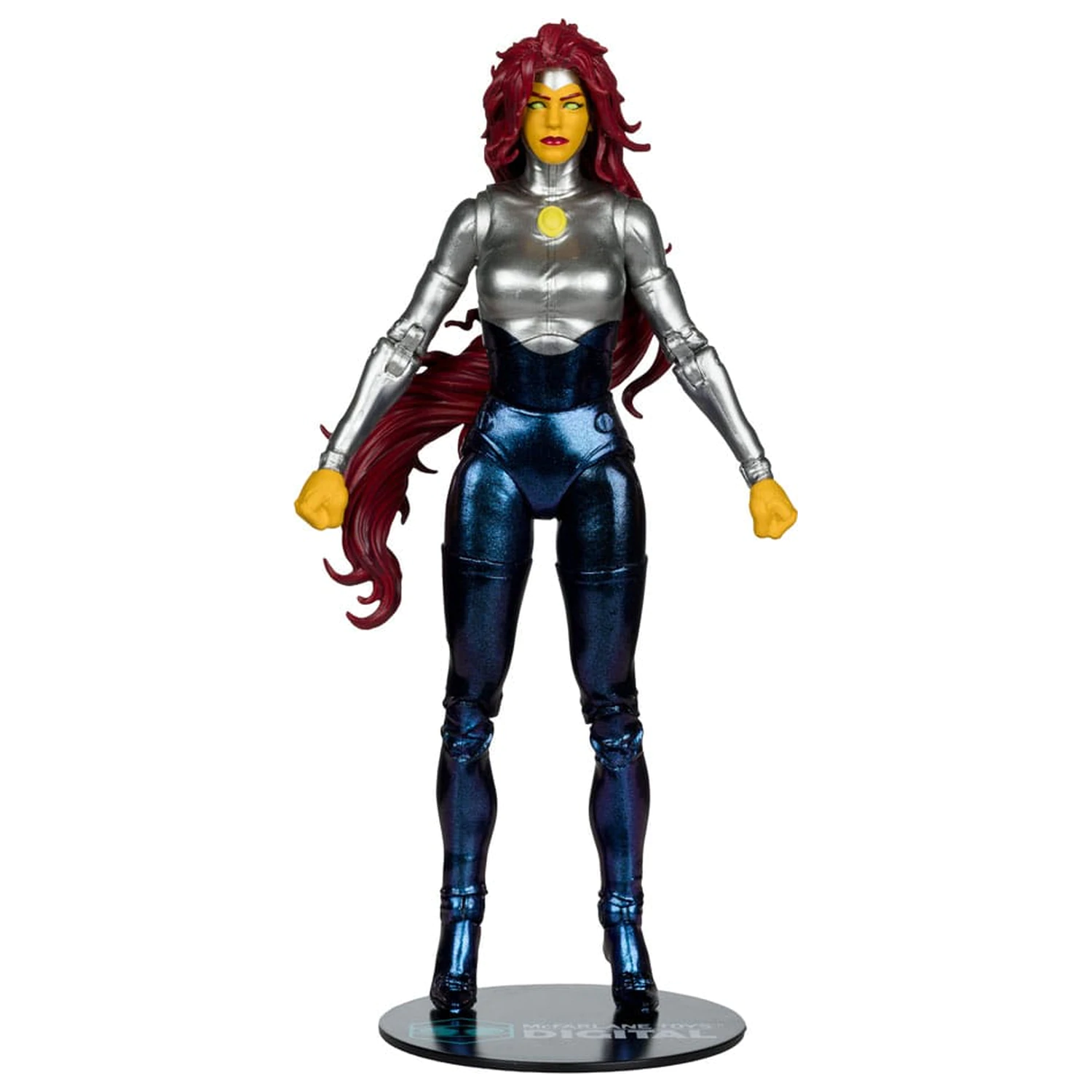 DC Direct McFarlane Toys Digital Action Figure Blackfire (The New Teen Titans) 18 cm product photo