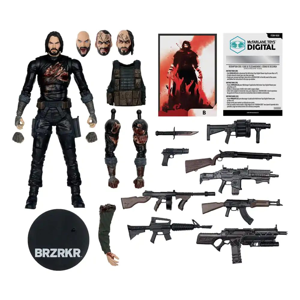DC Direct McFarlane Toys Digital Action Figure BRZRKR B 18 cm product photo