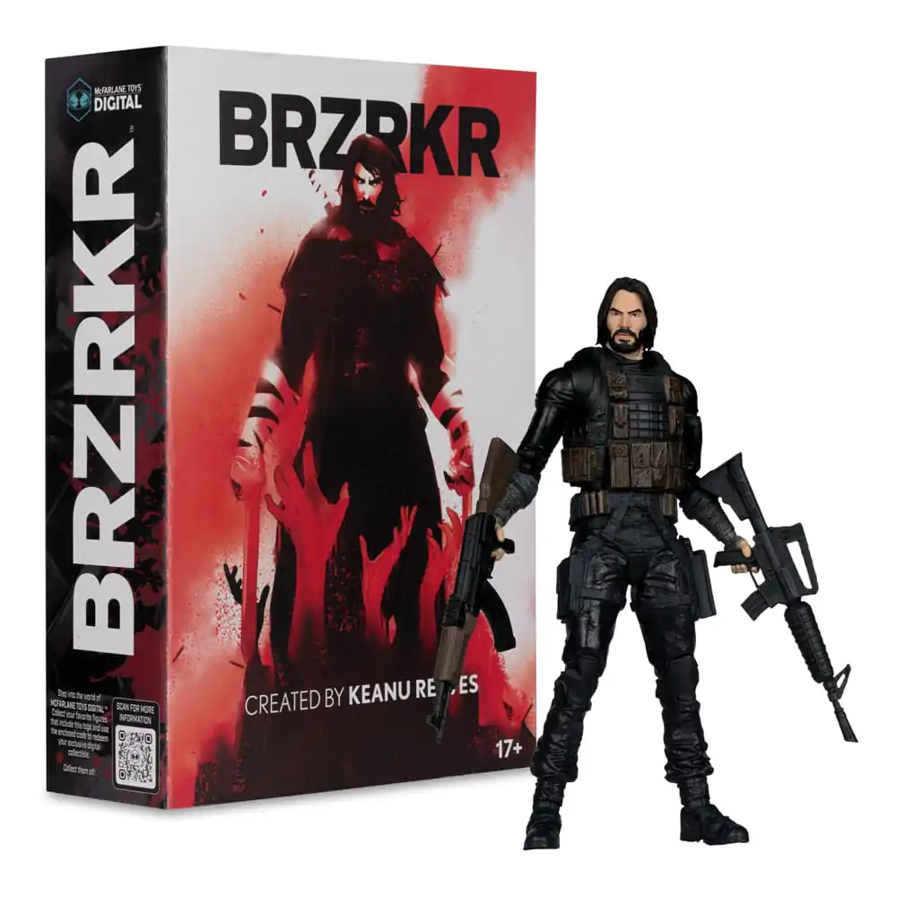 DC Direct McFarlane Toys Digital Action Figure BRZRKR B 18 cm product photo