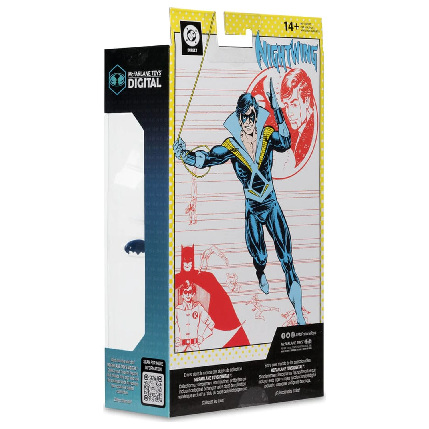 DC Direct McFarlane Toys Digital Action Figure Nightwing (Teen Titans) 18 cm product photo