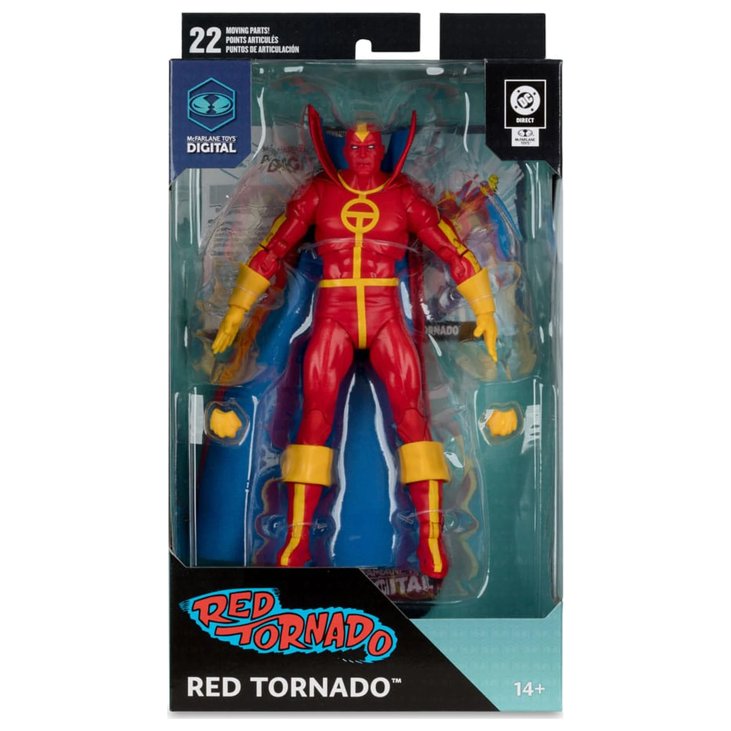 DC Direct McFarlane Toys Digital Action Figure Red Tornado (Bronze Age) 18 cm product photo
