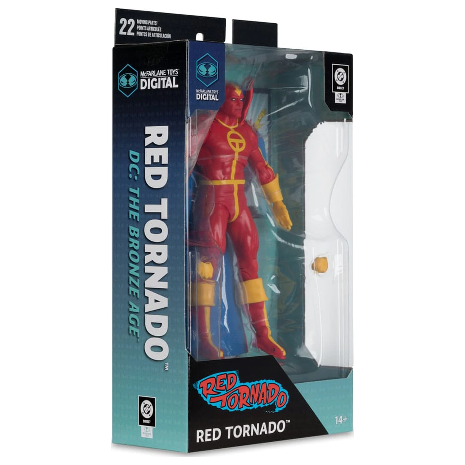 DC Direct McFarlane Toys Digital Action Figure Red Tornado (Bronze Age) 18 cm product photo