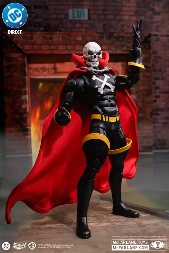 DC Direct Action Figure Mr Bones (Infinity Inc #16) (Gold Label) 18 cm   product photo