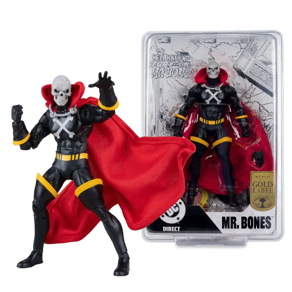 DC Direct Action Figure Mr Bones (Infinity Inc #16) (Gold Label) 18 cm   product photo
