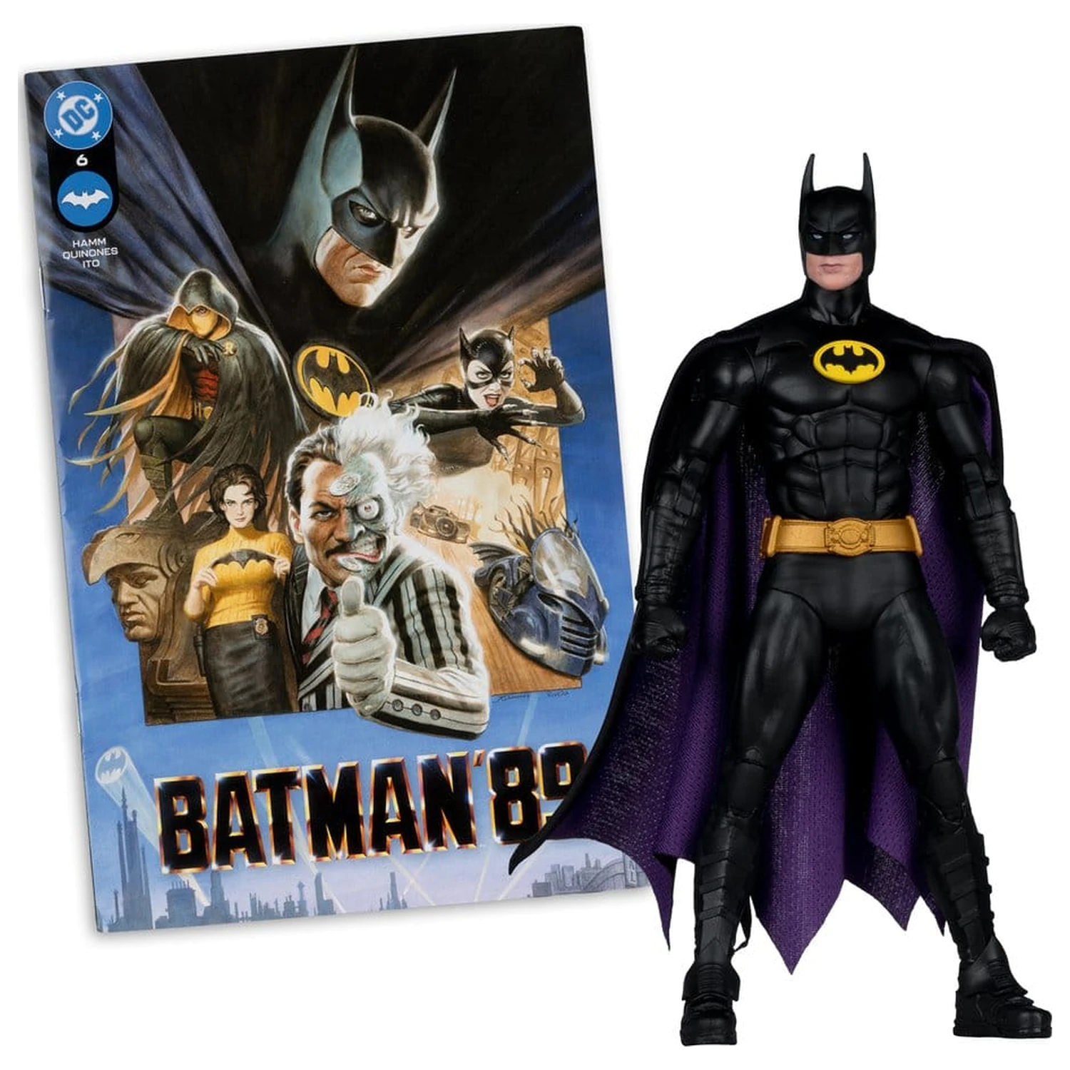 DC Direct Page Punchers Action Figure Batman (Batman '89) 18 cm product photo