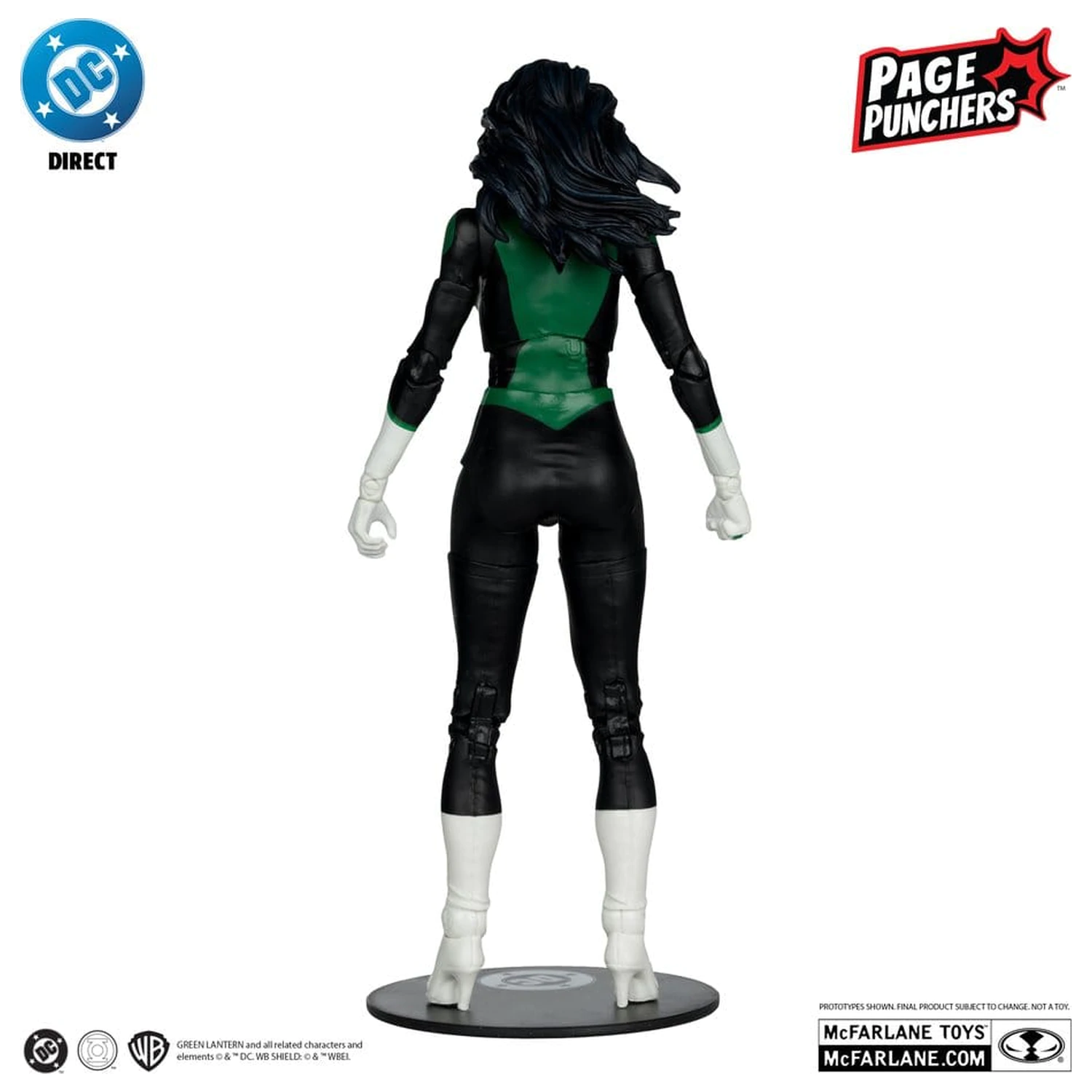 DC Direct Page Punchers Action Figure Jessica Cruz (Green Lanterns # 48) (Red Platinum Edition) 18 cm product photo