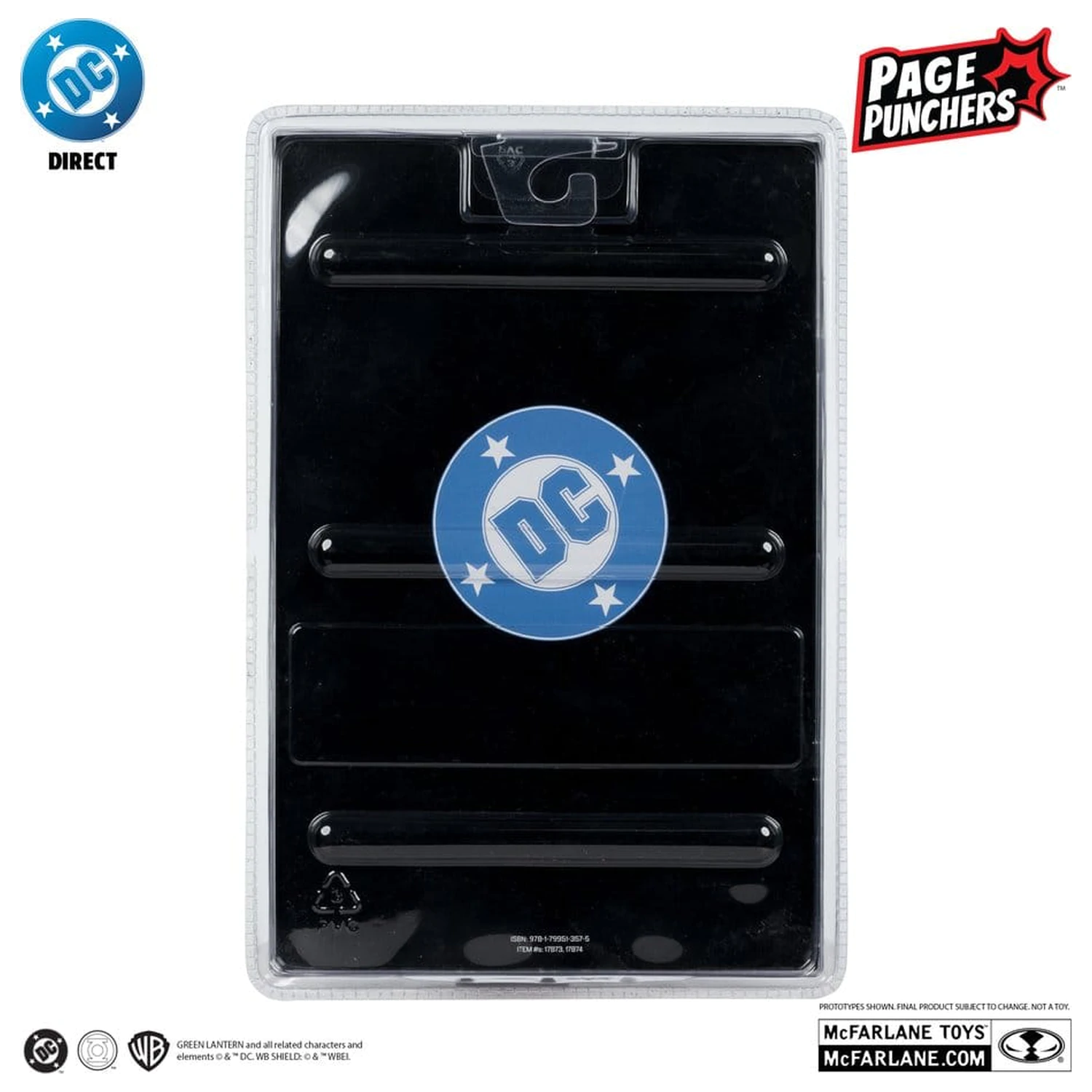 DC Direct Page Punchers Action Figure Jessica Cruz (Green Lanterns # 48) (Red Platinum Edition) 18 cm product photo