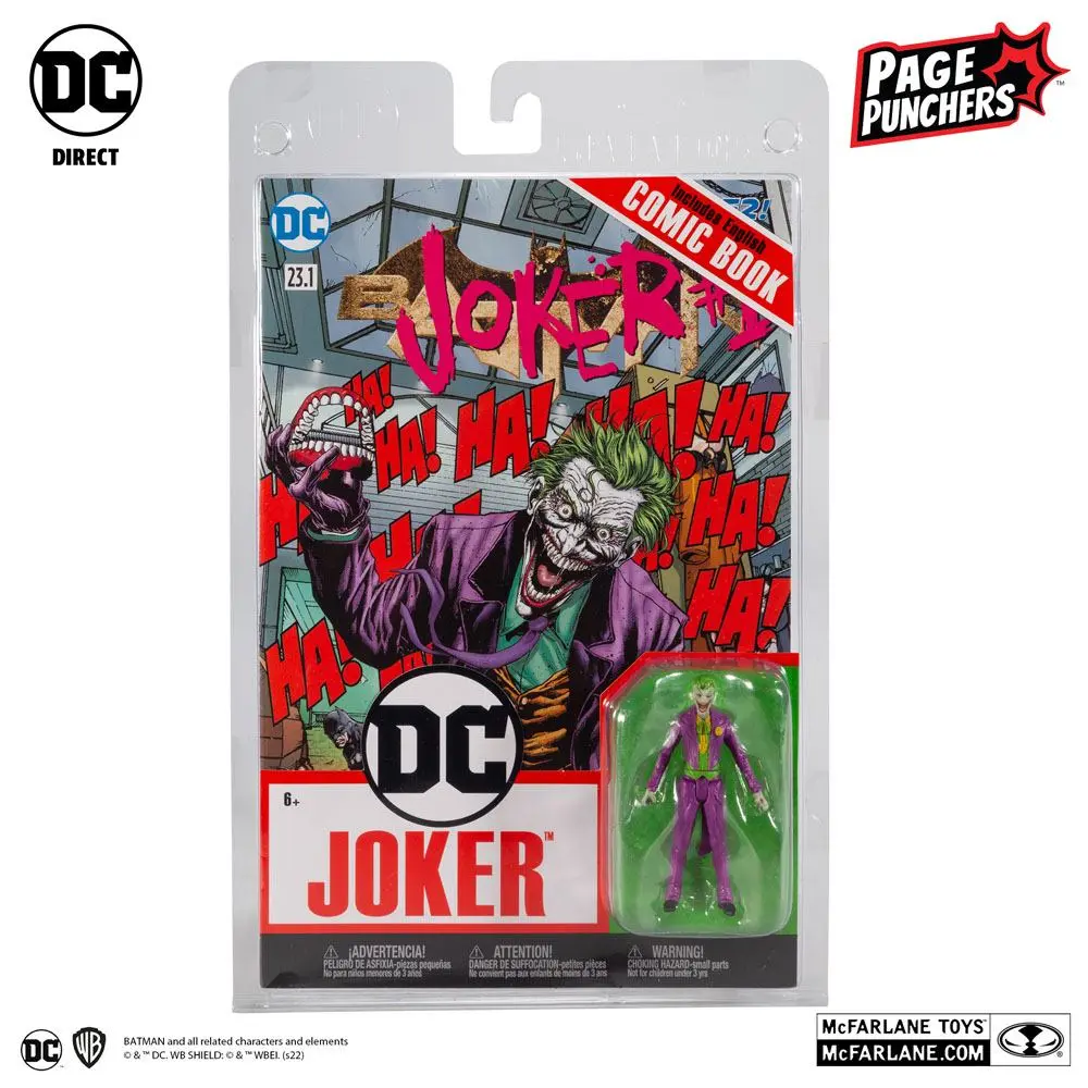 DC Direct Page Punchers Action Figure Joker (DC Rebirth) 8 cm product photo