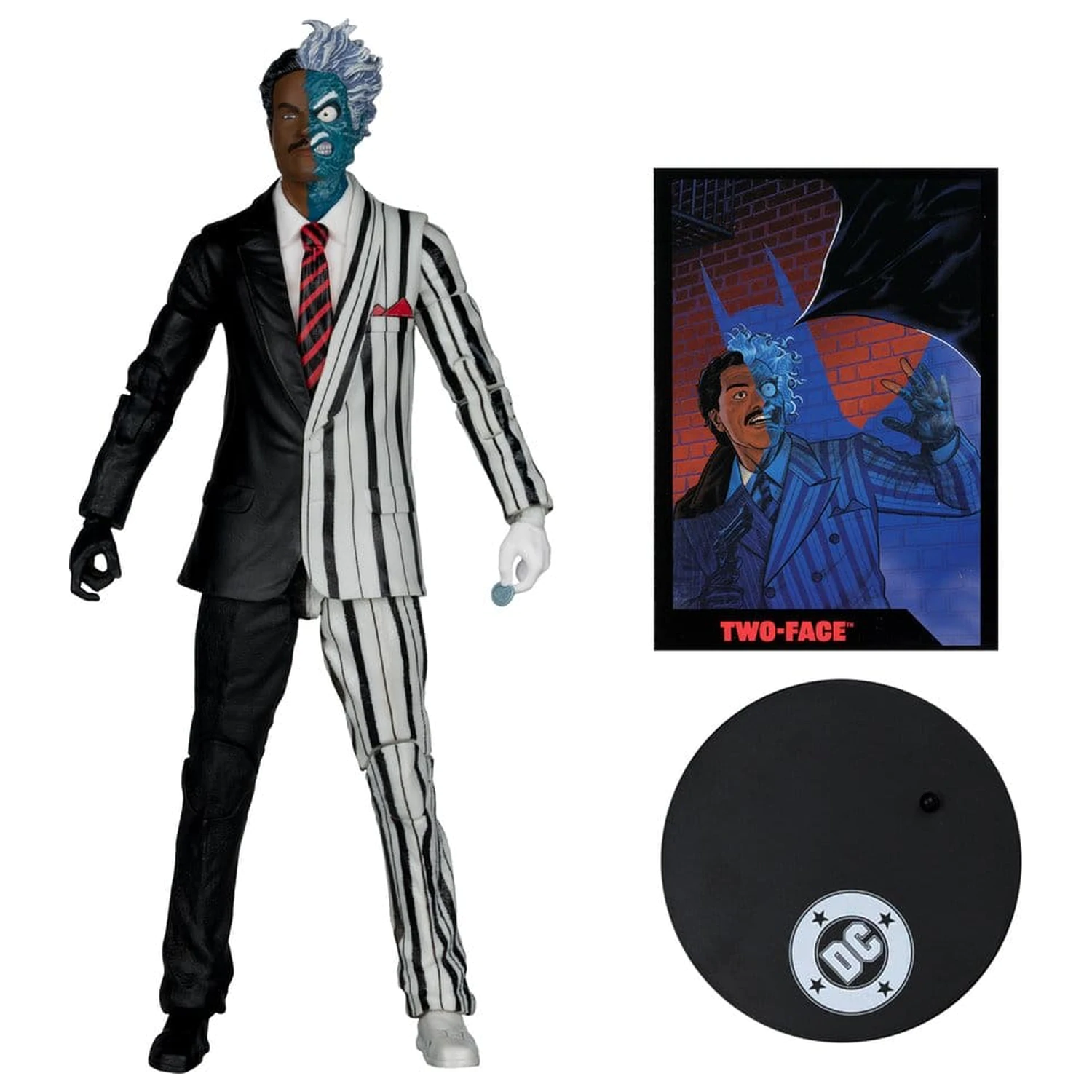 DC Direct Page Punchers Action Figure Two-Face (Batman 89) (Red Platinum Edition) 19 cm product photo