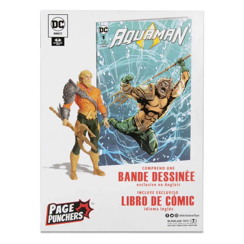 DC Direct Page Punchers Action Figure Aquaman (Aquaman) 18 cm termékfotó