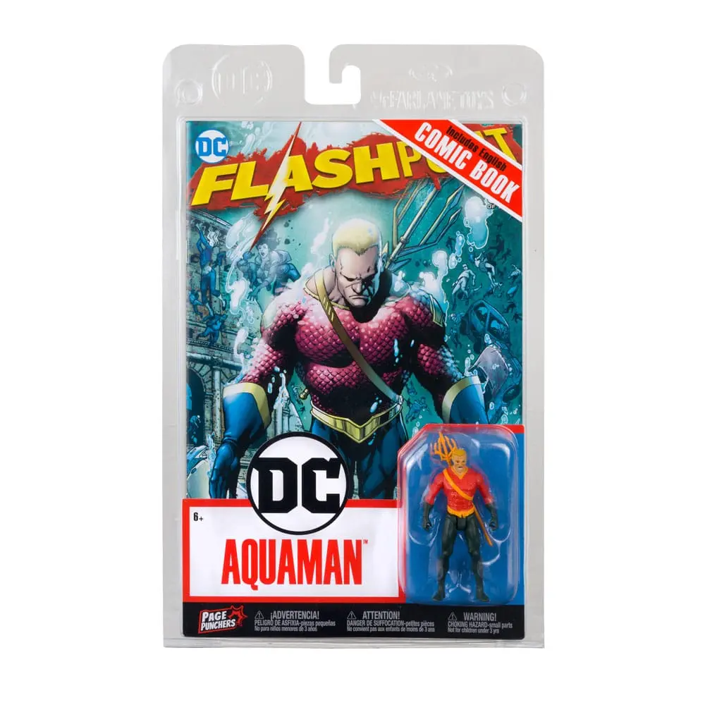 DC Direct Page Punchers Action Figure Aquaman (Flashpoint) 8 cm product photo