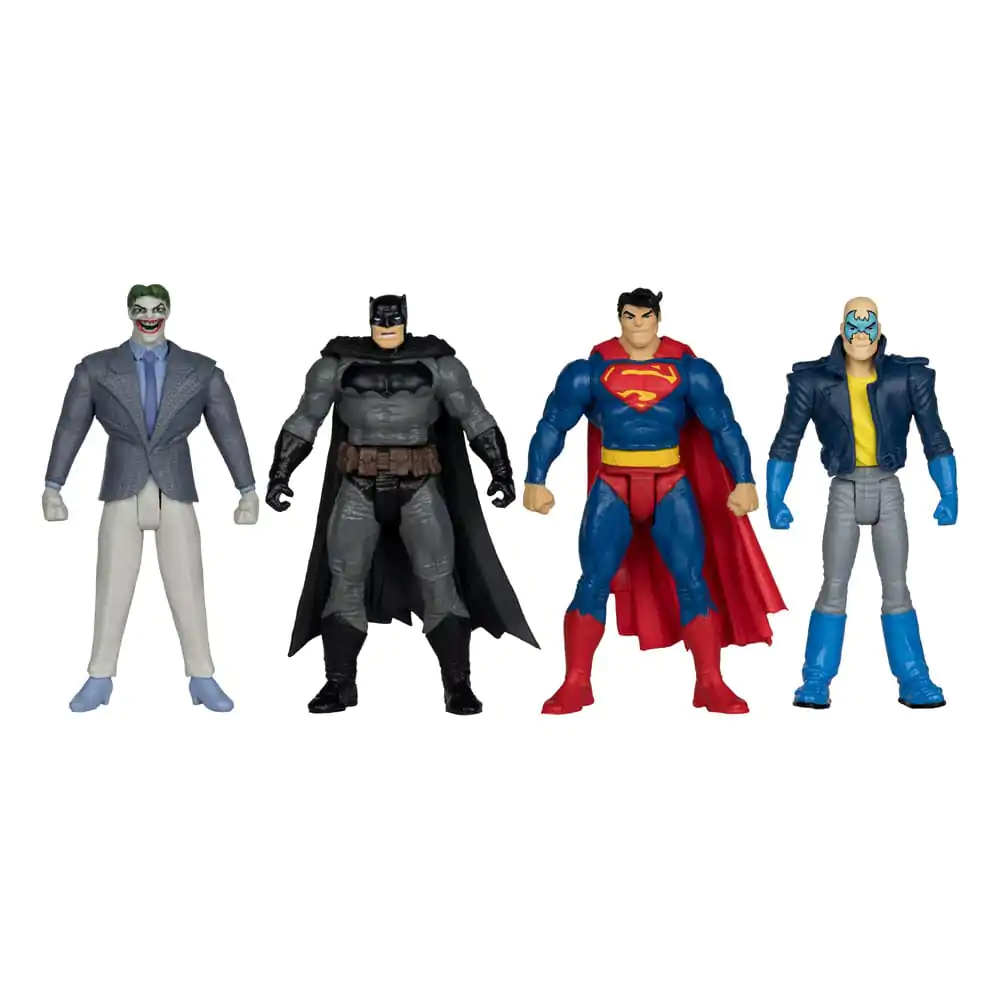 DC Direct Page Punchers Action Figure 4-Pack Batman & Son of Batman & Superman & Joker 7 cm product photo