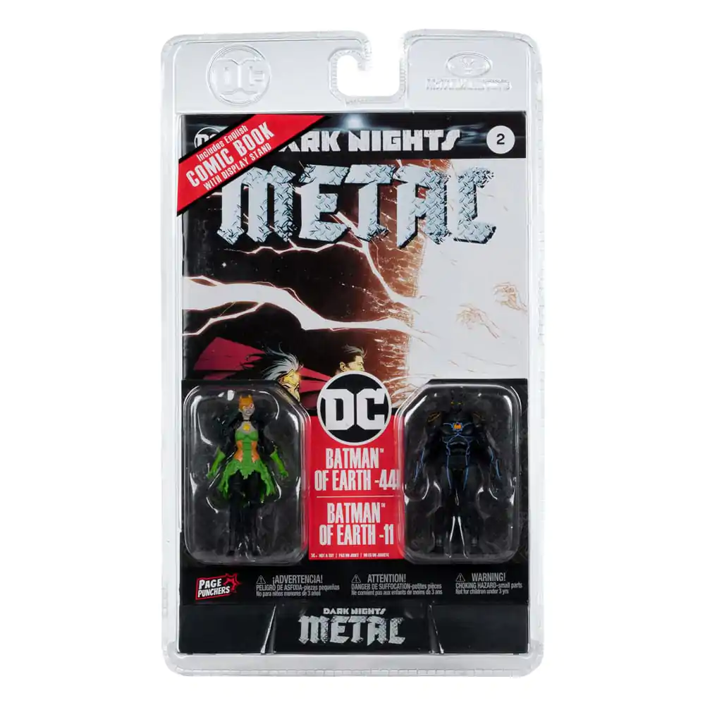 DC Direct Page Punchers Action Figure 2-Pack Batman of Earth-44 & Batman of Earth-11 (Dark Nights: Metal) 8 cm termékfotó