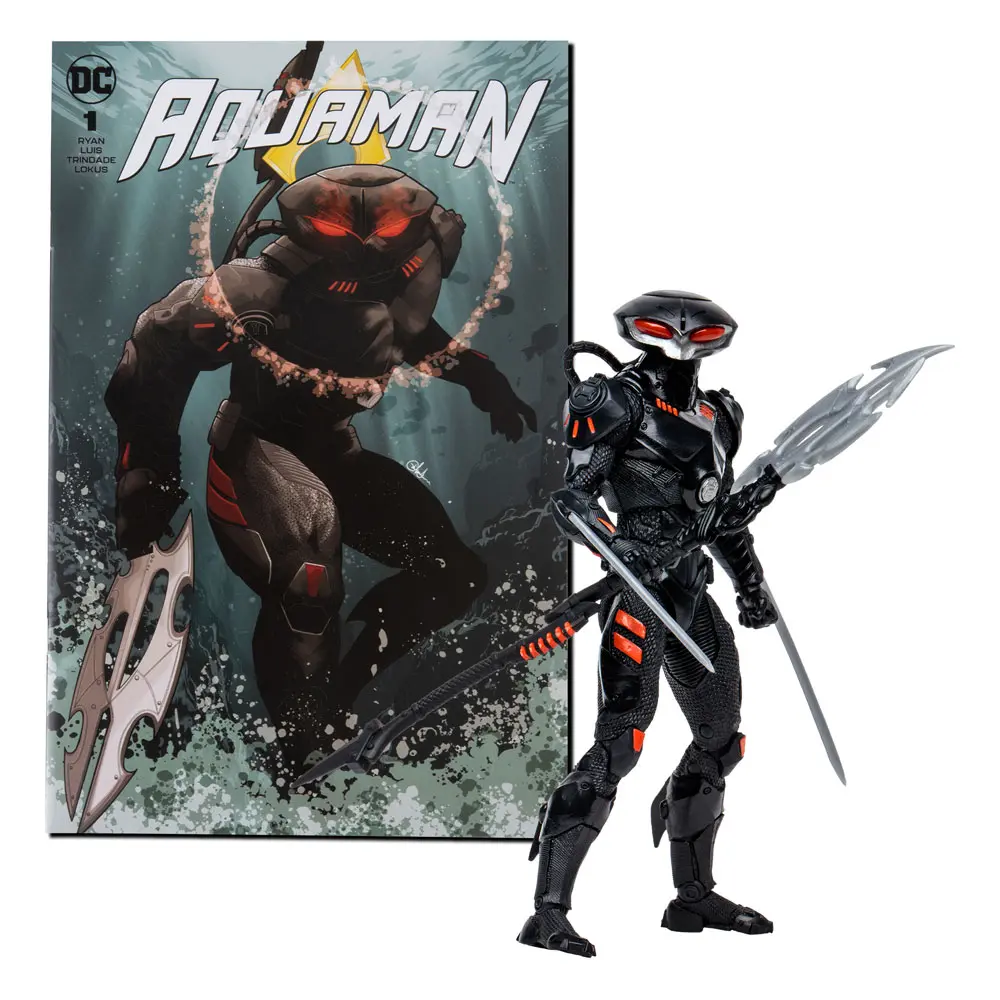 DC Direct Page Punchers Action Figure Black Manta (Aquaman) 18 cm termékfotó