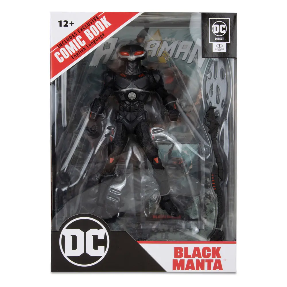 DC Direct Page Punchers Action Figure Black Manta (Aquaman) 18 cm termékfotó